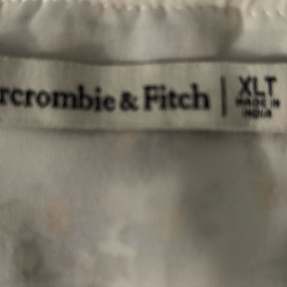 Abercrombie and Fitch cinched neck slip midi dress in a floral pattern XLT - Picture 3 of 3